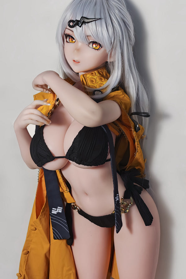 148cm/ 4ft9 Anime Hentai Silicone Sex Doll - AHR020 Genba Tokiko-Late Night Training Room