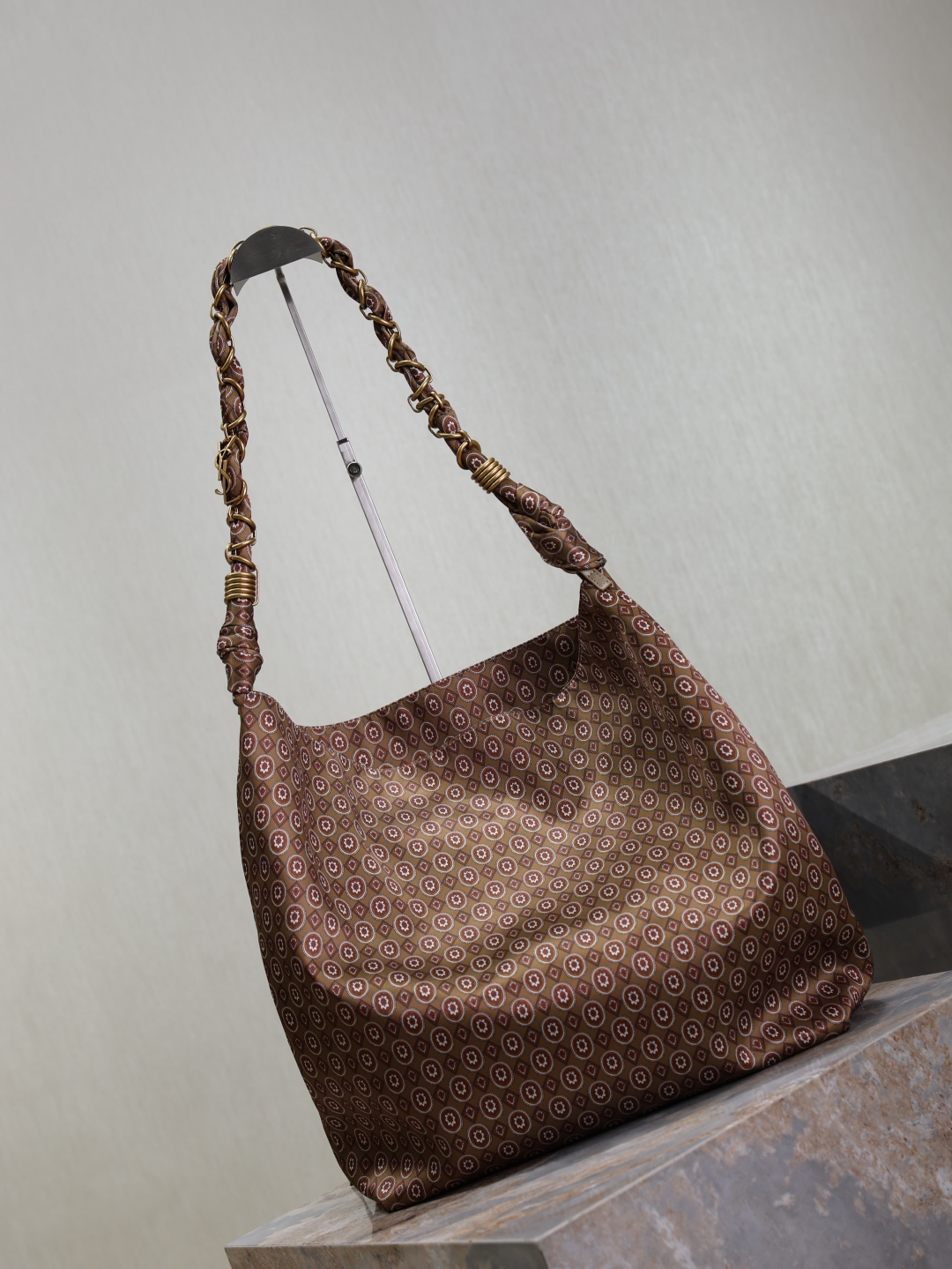TOP Yves Saint Laurent YSL Jacquard Handbag 40×50×1cm - Jacquard Style