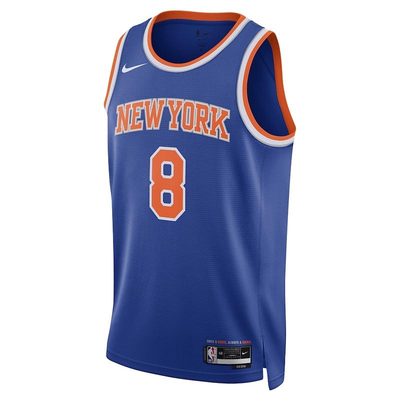 Og Anunoby New York Knicks Blue Icon Edition Swingman Jersey