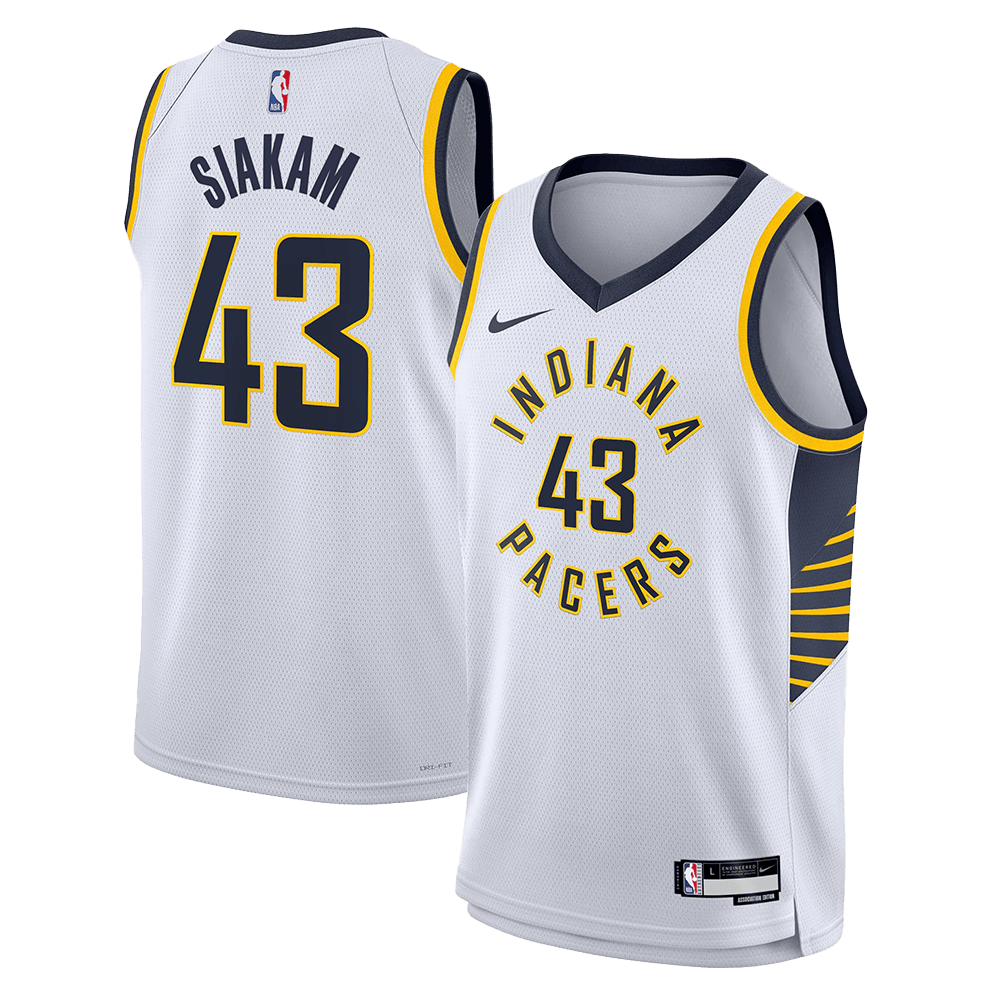 Indiana Pacers Pascal Siakam White Swingman Jersey