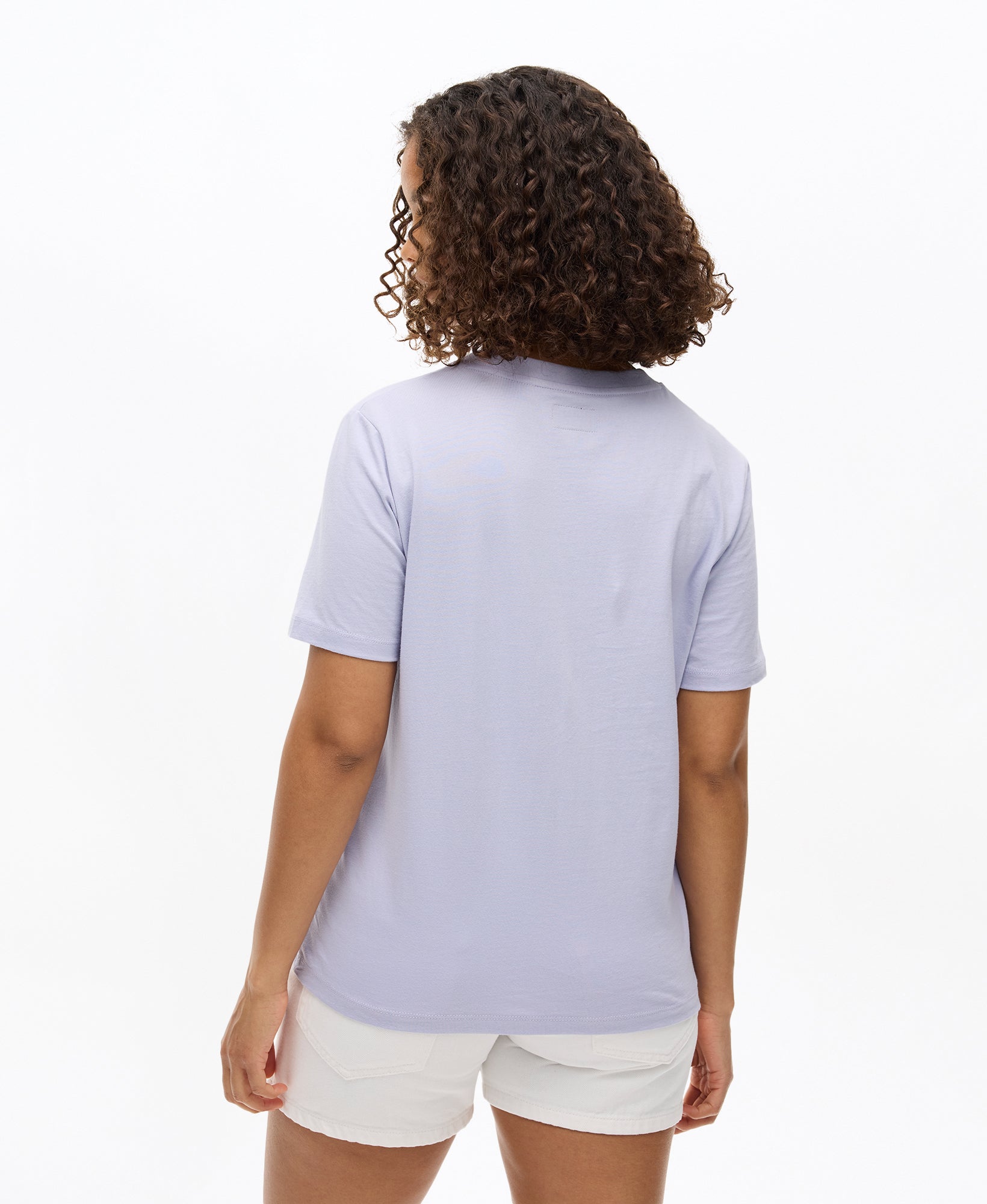 Embossed Vintage Logo Relaxed Tee | Cosmic Sky Purple
