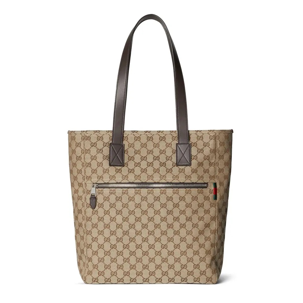 TOP GUCCI GG Tote Bag - 32*36*12cm - Brown