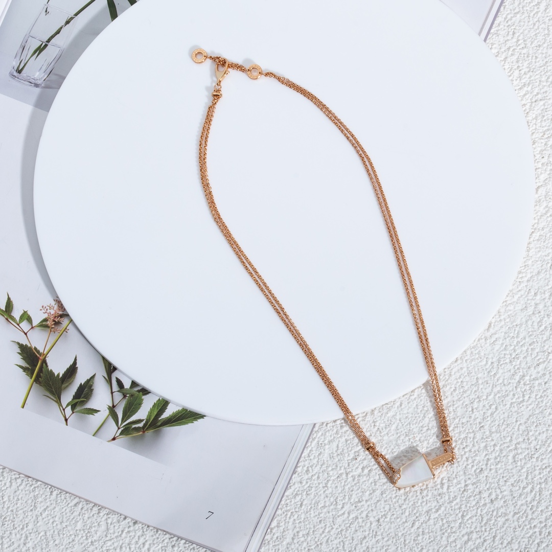 TOP BVLGARI Ice Cream Necklace - 2 Color