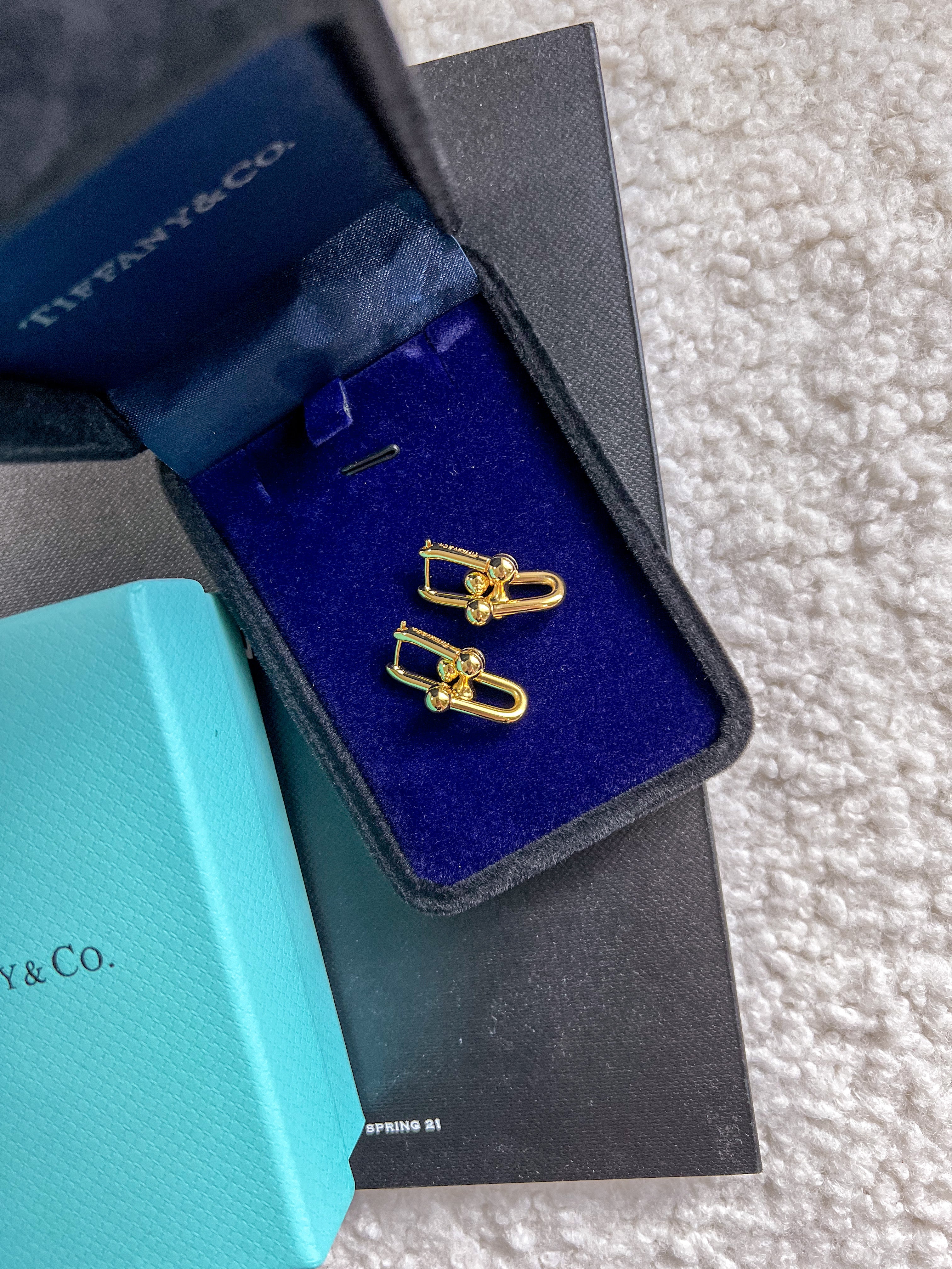 TOP Tiffany & Co. Link Earrings - Gold
