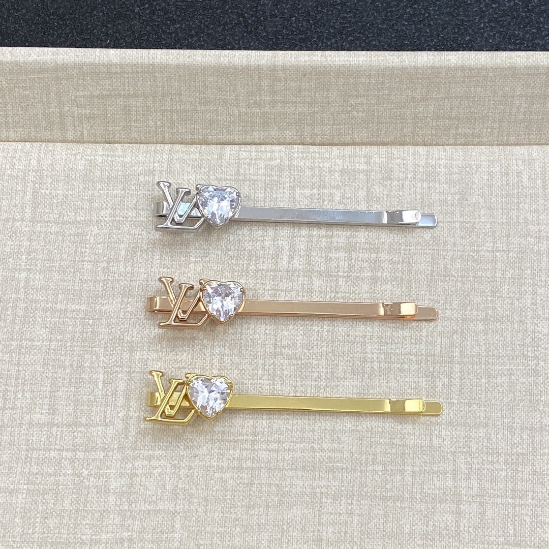 TOP Louis Vuitton LV Hairpin - 3 Color