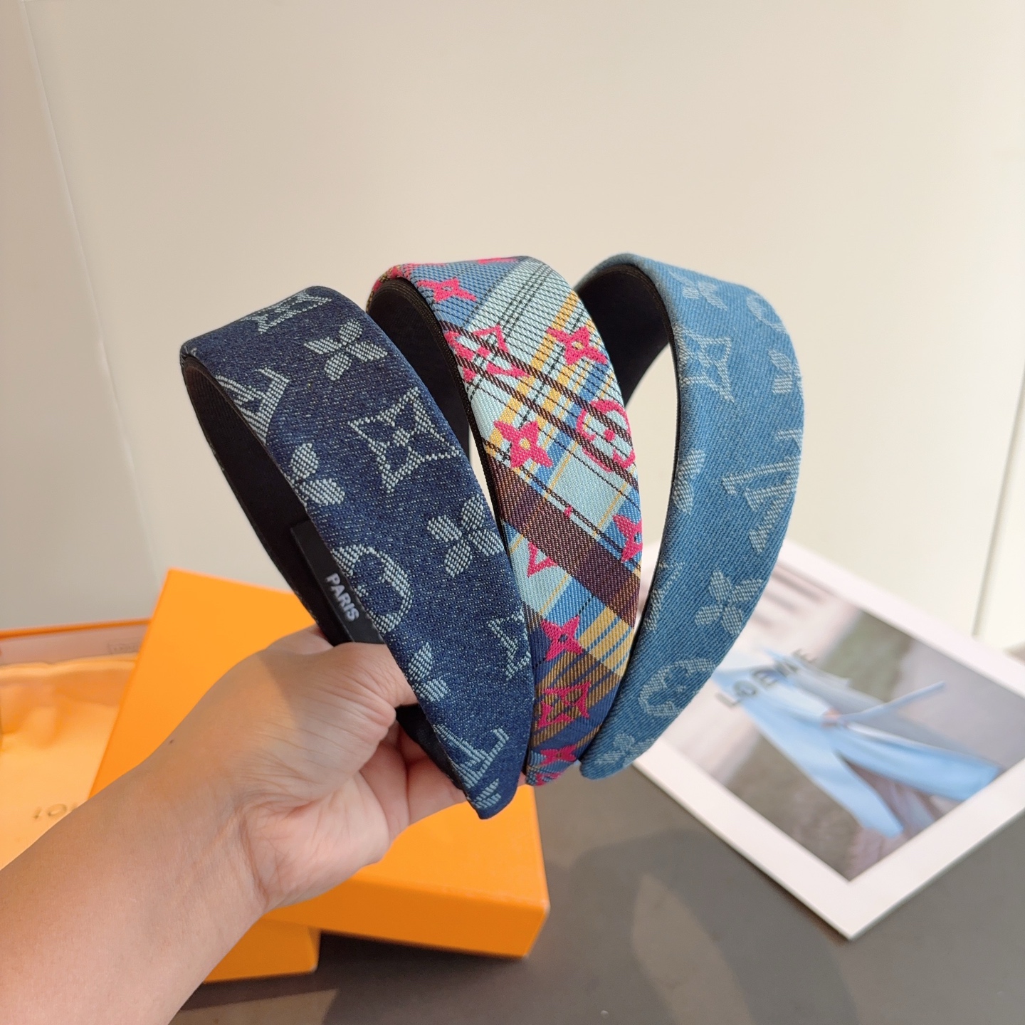 TOP Louis Vuitton LV Hairband - 3 Colors