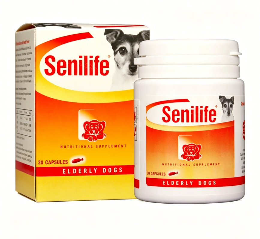Senilife® Senior Dog Brain Health Supplement | Cognitive Support for Aging Dogs
