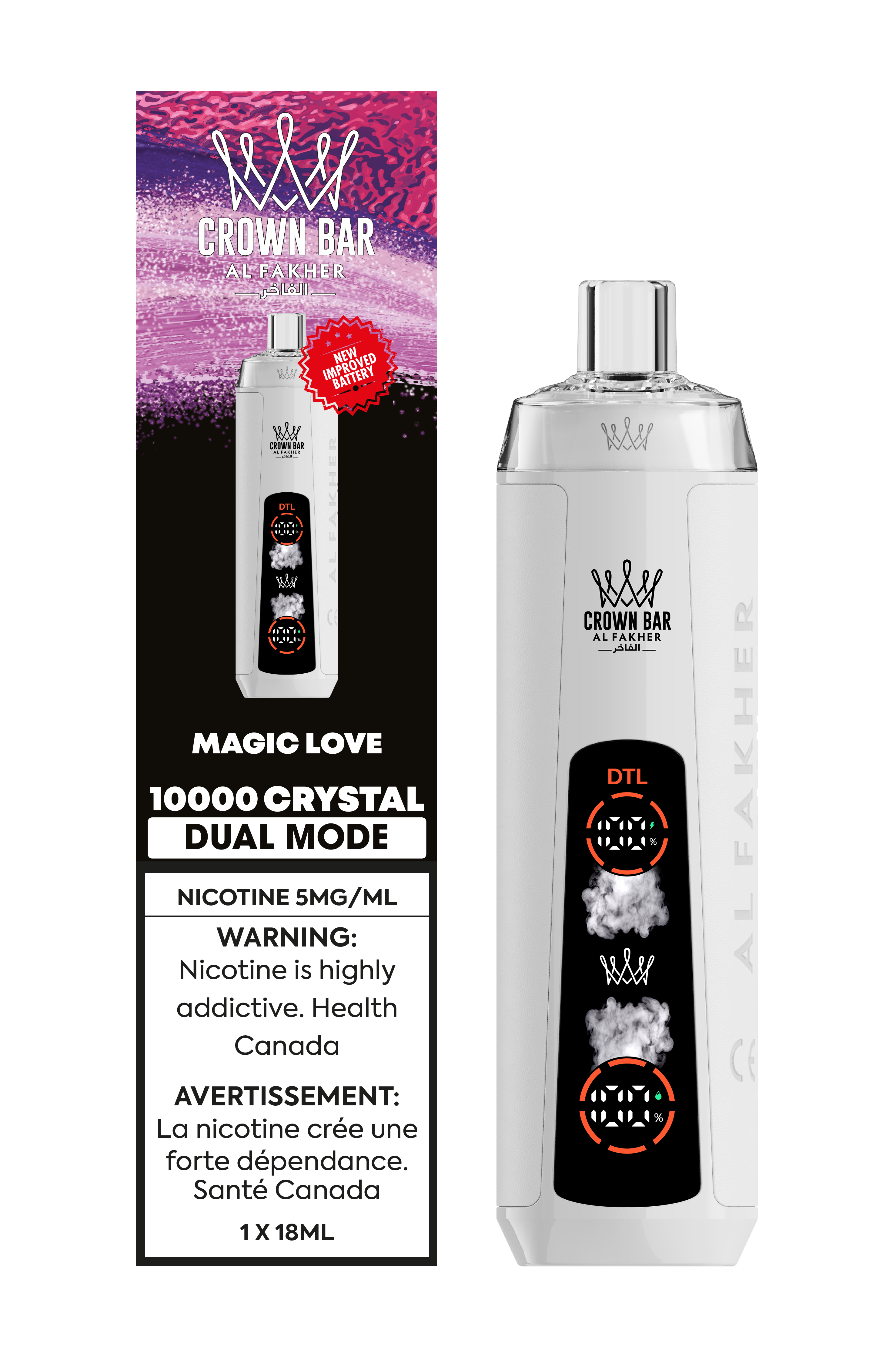 AL FAKHER 10000 CRYSTAL DUAL MODE