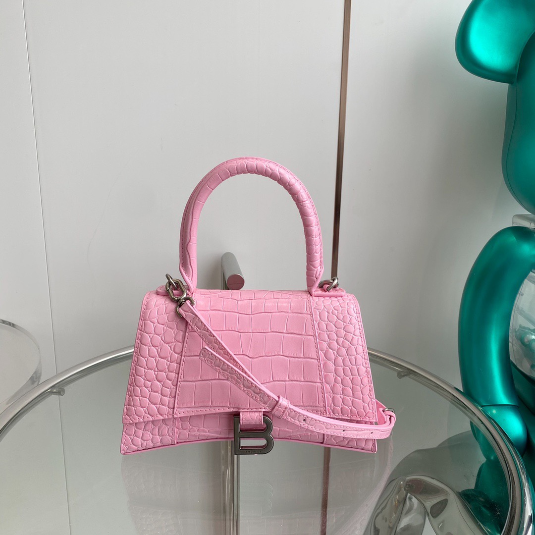 Balenciaga Hourglass Mini&Small Top Handle Bag(Replica)