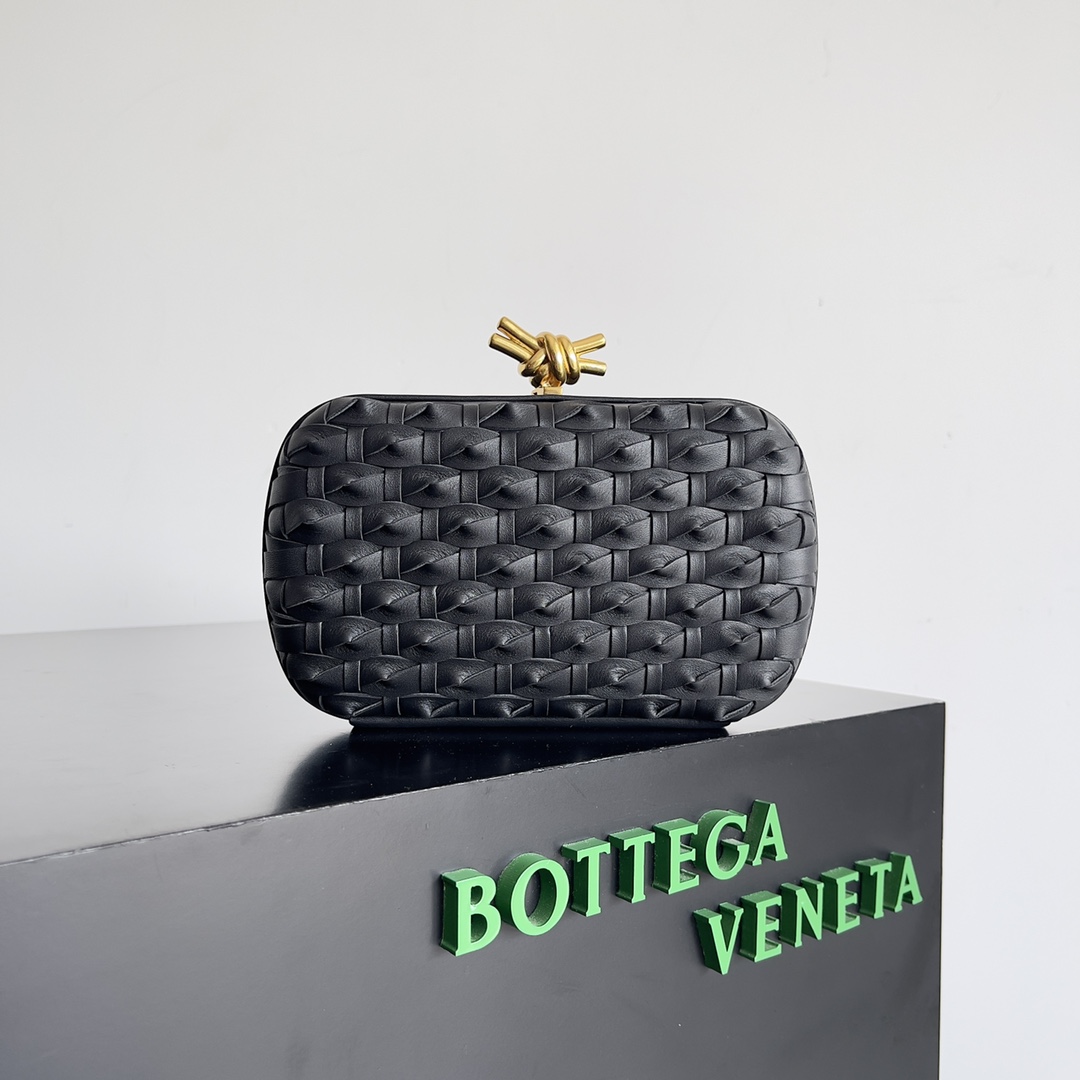 TOP Bottega Veneta BV BV Knot Weave Evening Bag - Three Colors