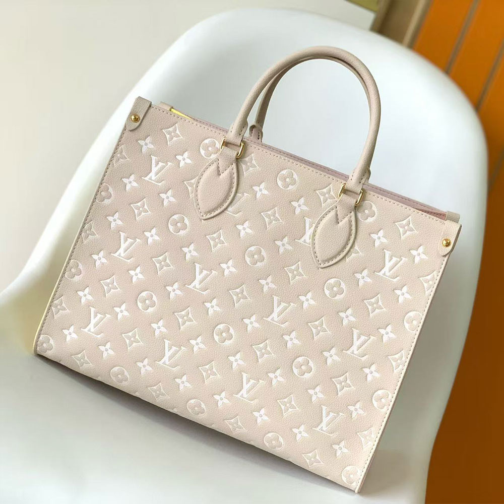 Louis Vuitton Onthego MM Rose Beige M46128