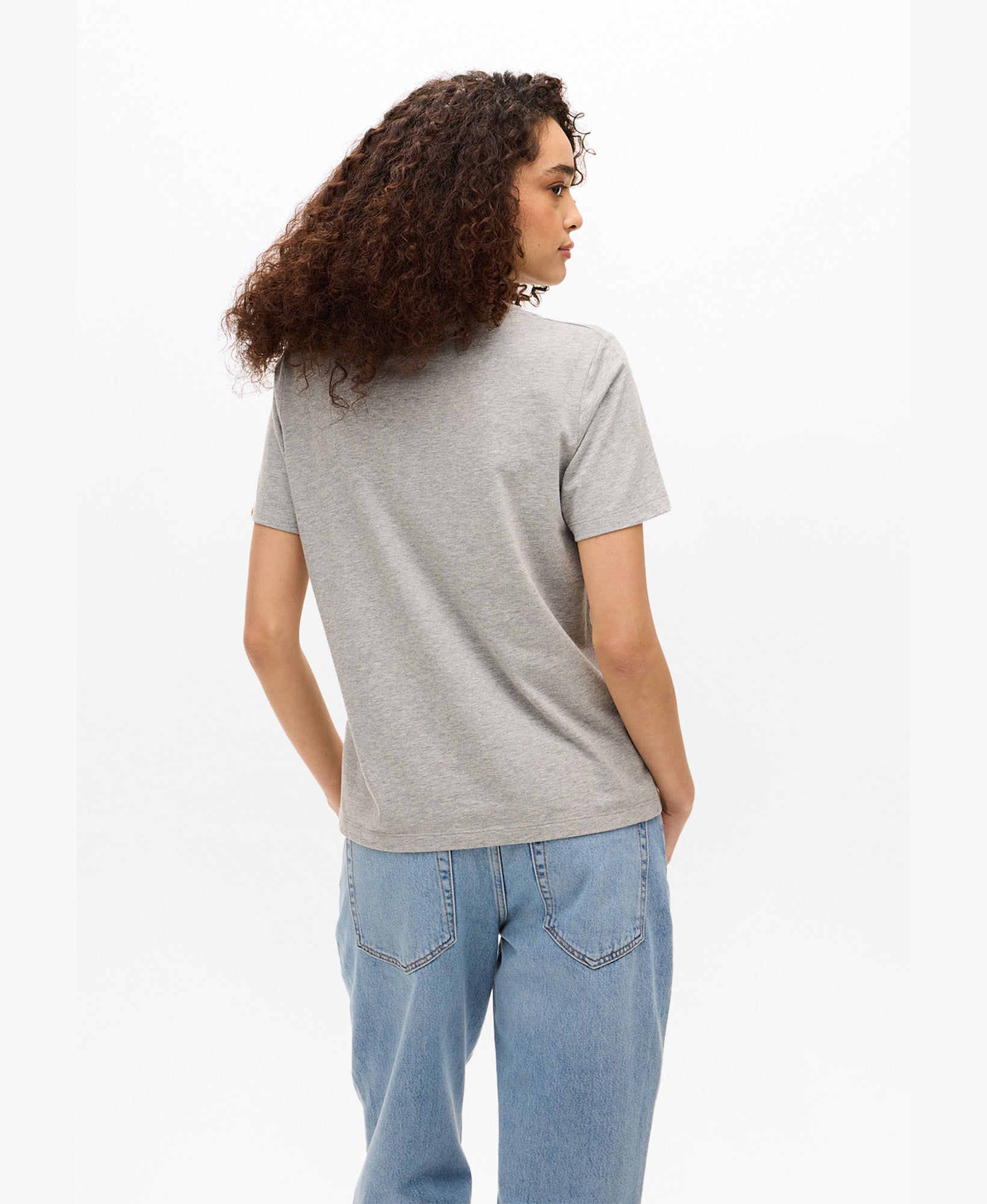 Venue Metallic Graphic Tee | Pumice Stone Marle