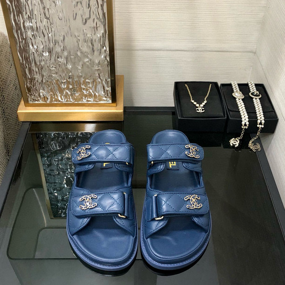 Chanel Fashionable Half Slippers Sandals Slide（Replica）