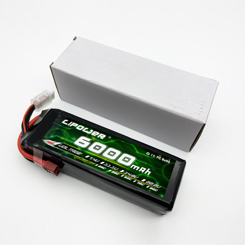 7-inch FPV 6000mAh 6S 35/60/100C 11.1/v 22.2v remote control FPV drone lithium battery - lipowbattery