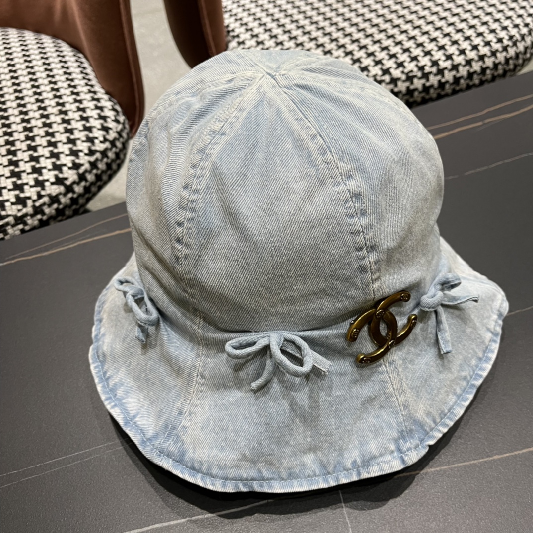 TOP CHANEL Cowboy Fisherman Hat - 3 Colour