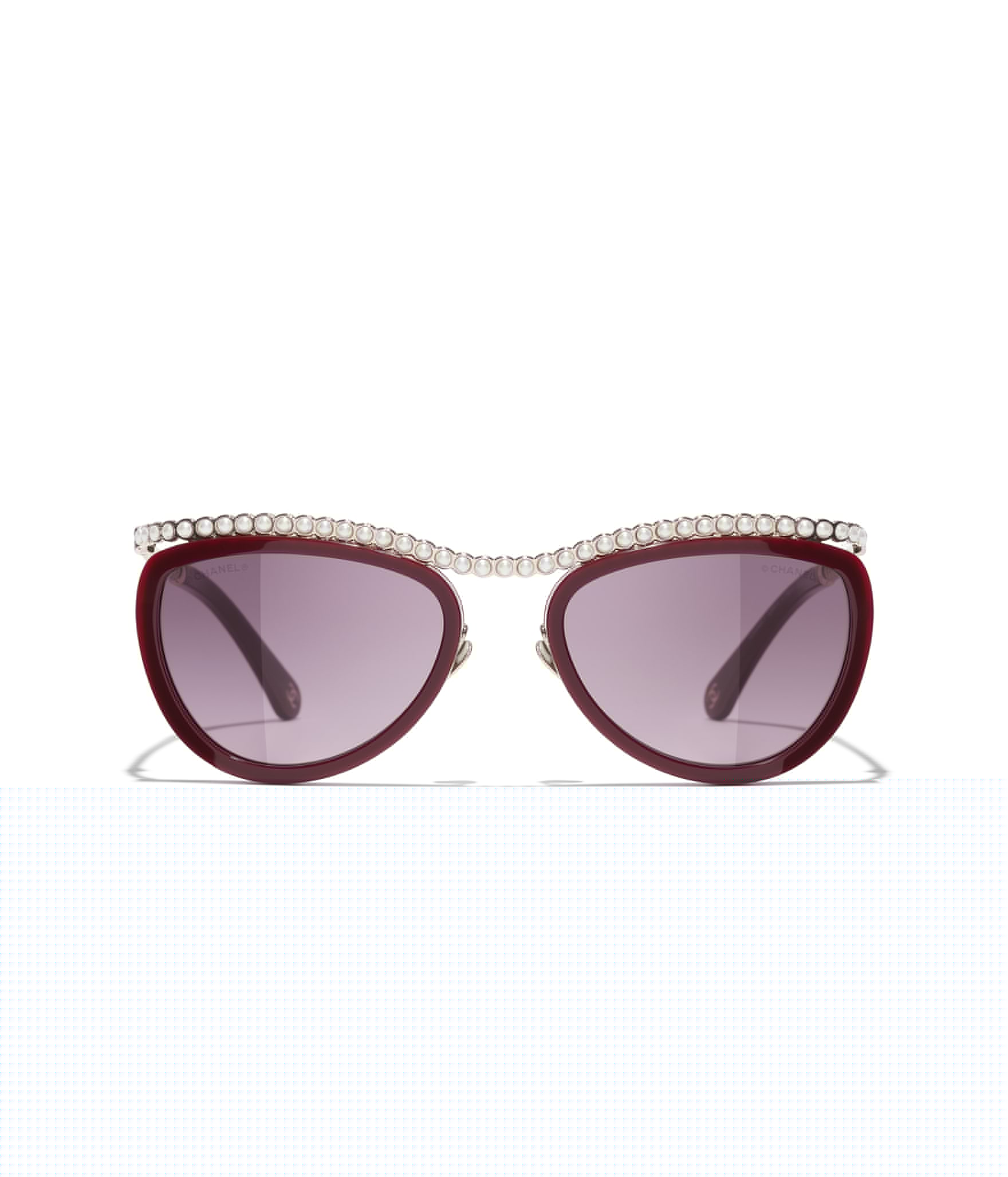 CHANEL Cat Eye Sunglasses A71775X08222S