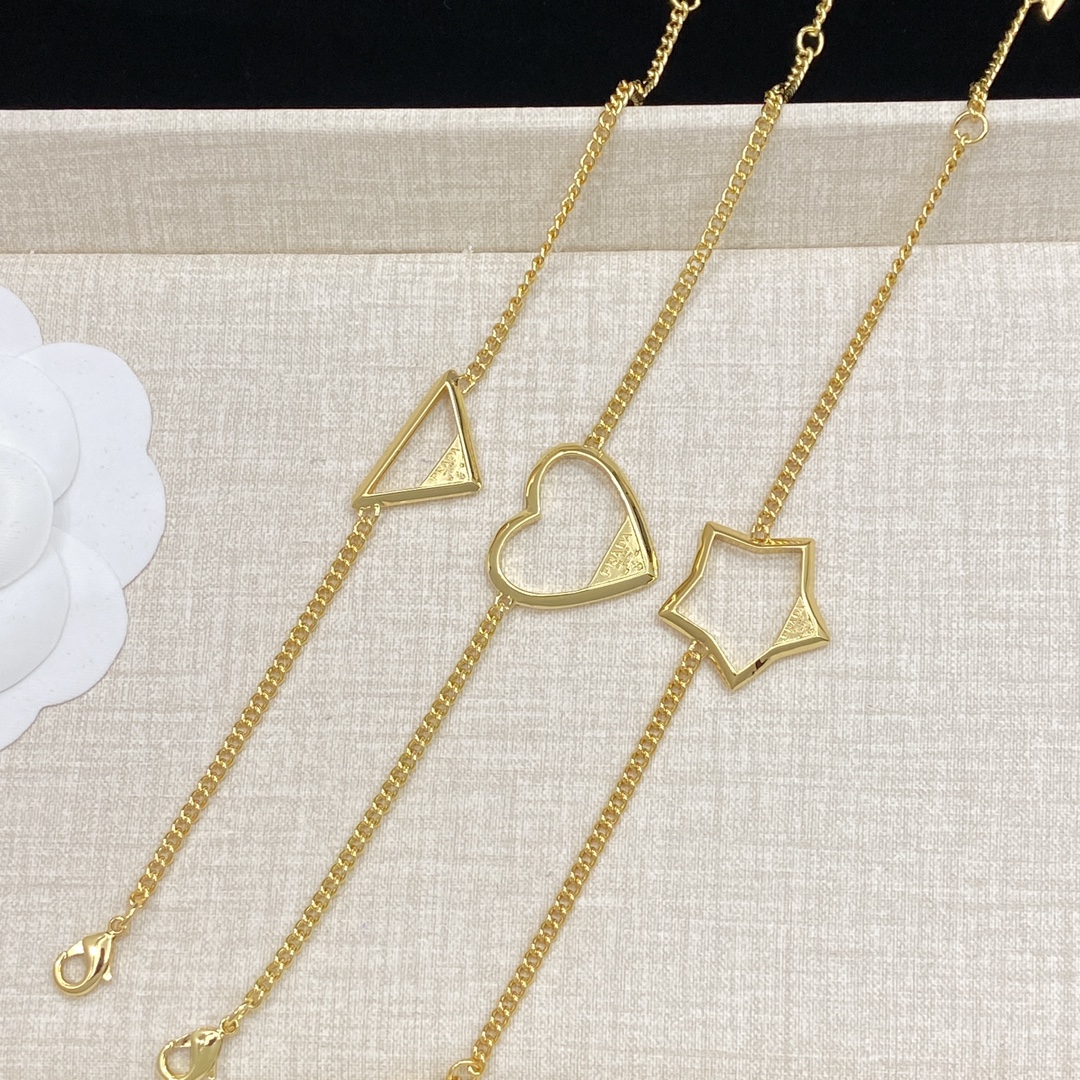 TOP PRADA Bracelet Set - Gold