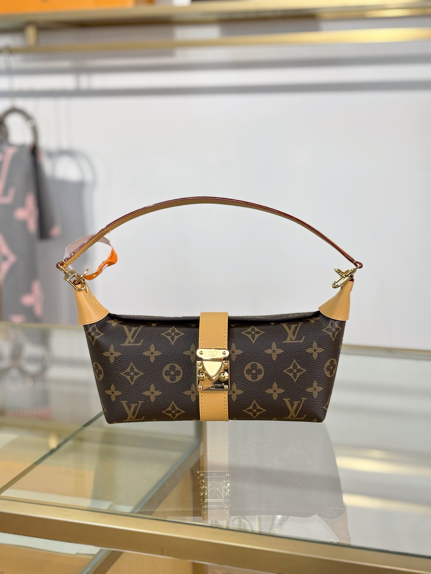 TOP Louis Vuitton LV Pochette Mia Bag 22x14.5x8cm - Monogram