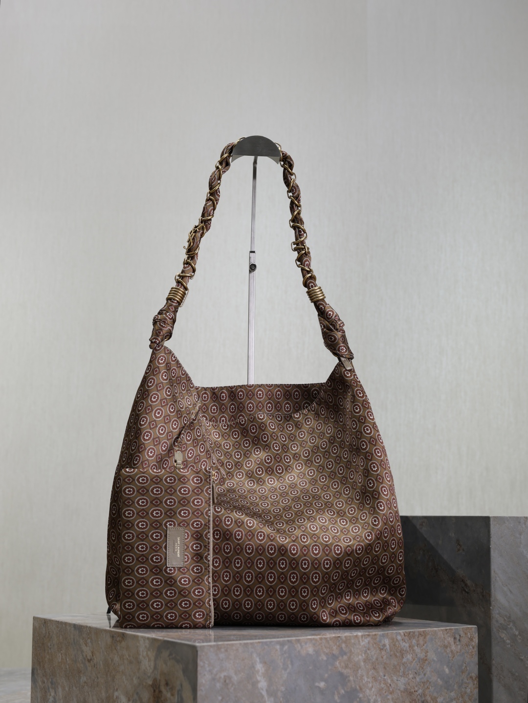 TOP Yves Saint Laurent YSL Jacquard Handbag 40×50×1cm - Jacquard Style