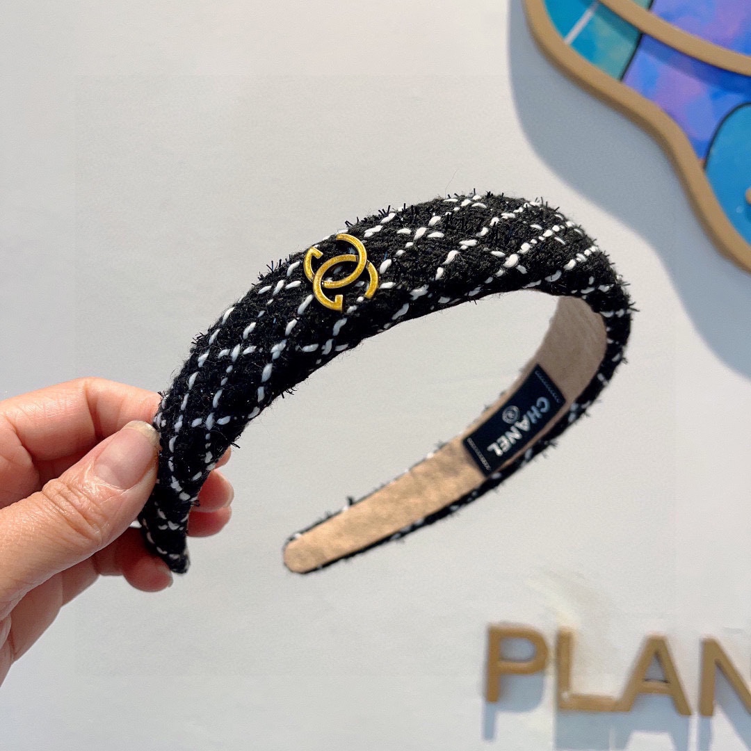 TOP CHANEL Hairband - 2 Colors