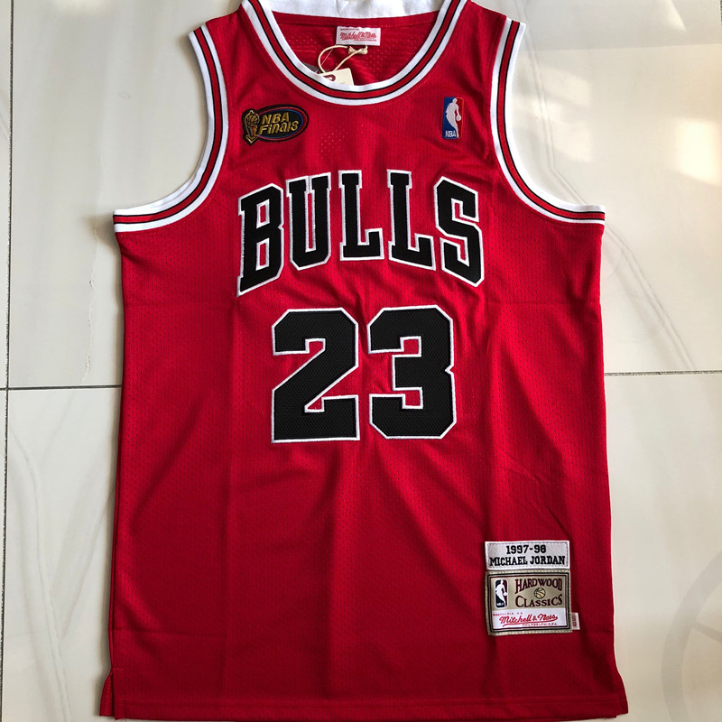 Michael Jordan Chicago Bulls 23 Red MN