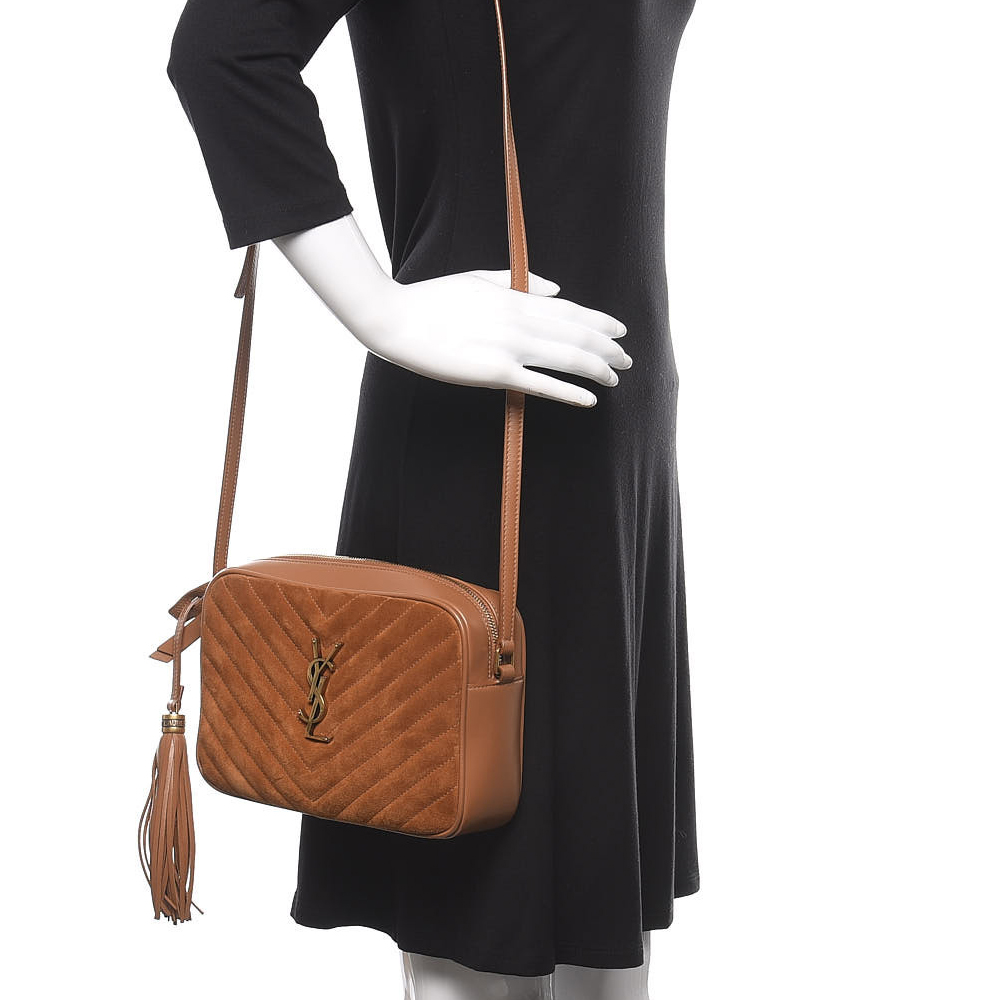 Sait Laurent YSL Suede Camera Bag (Replica)
