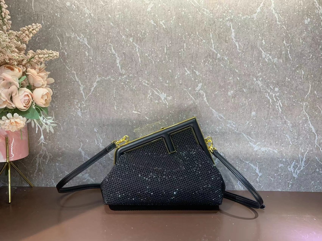 TOP FENDI Small Fendi First Bag - Two Colors