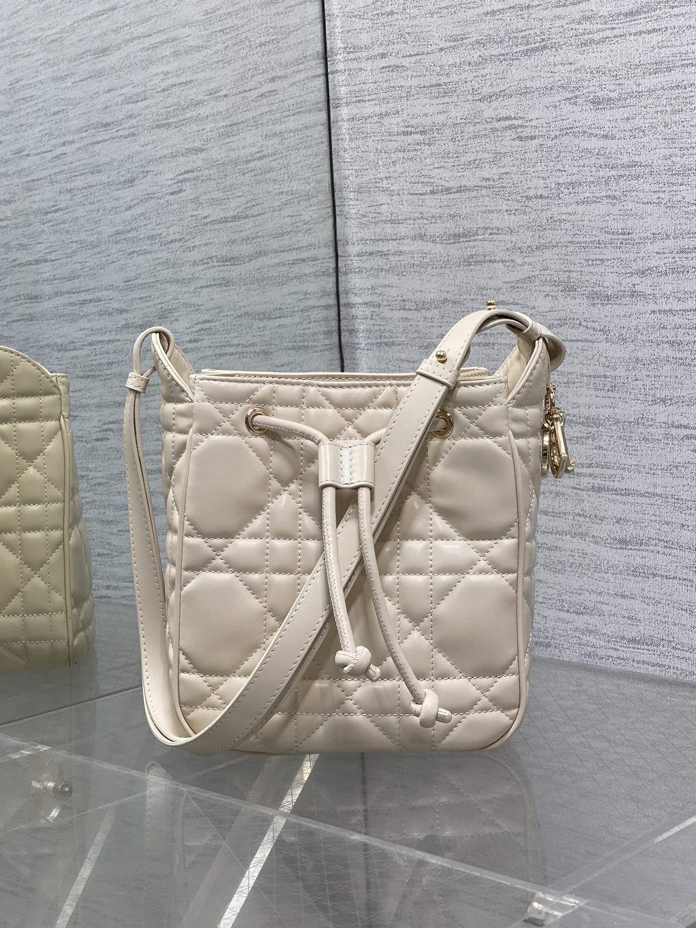 TOP Christian Dior D-Motion Bag Lambskin 17*19.5*11cm - 4 Color