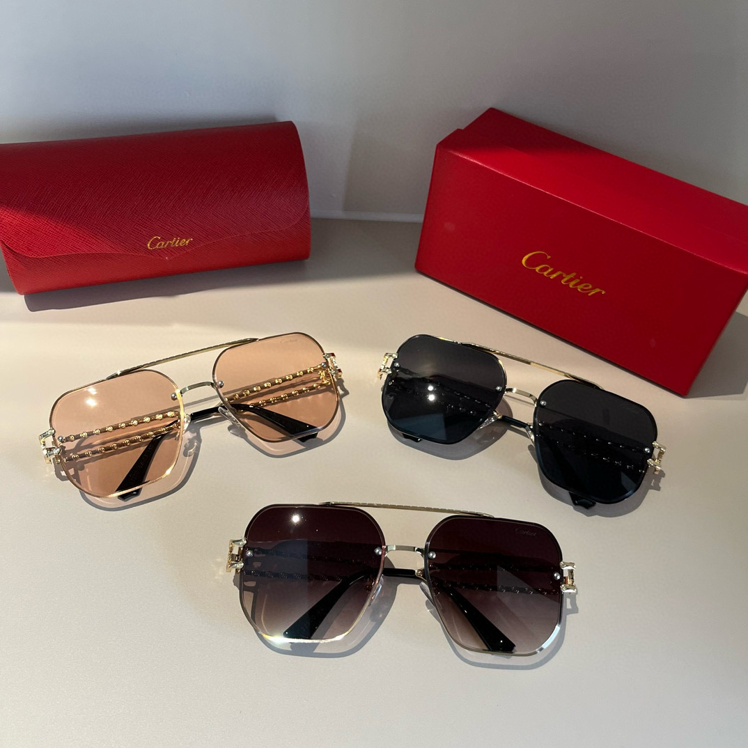 TOP Cartier Sunglasses - 3 Color