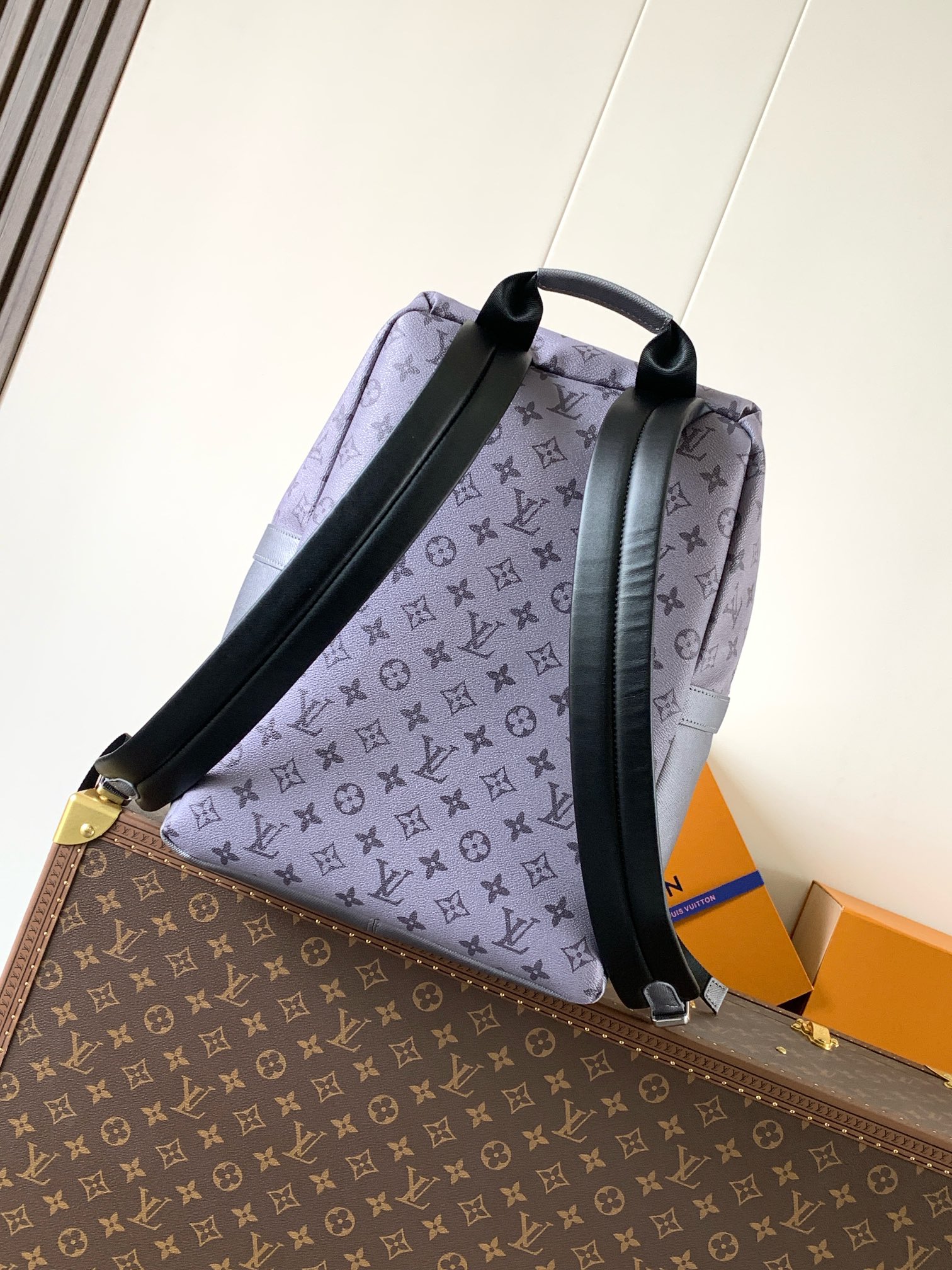 TOP Louis Vuitton LV Backpack 40 CM - Silver Grey
