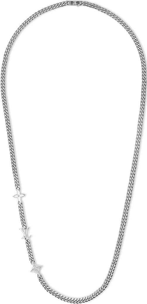 TOP Louis Vuitton LV Necklace - Sliver