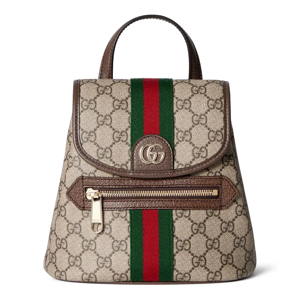TOP GUCCI Backpack 19.5 x 20 x 12.5 cm - Brown