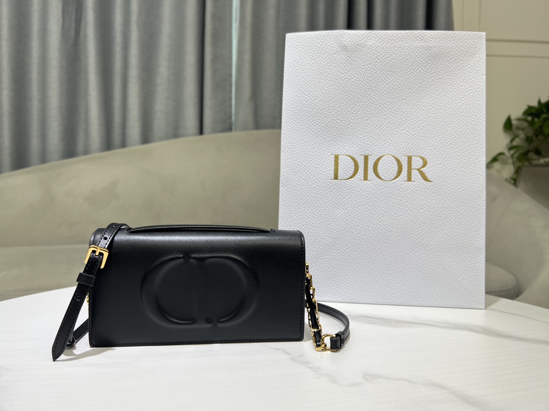 TOP Christian Dior Signature Mini Chain Bags  21 x 11 x 5 cm - 3 Colors - GHW