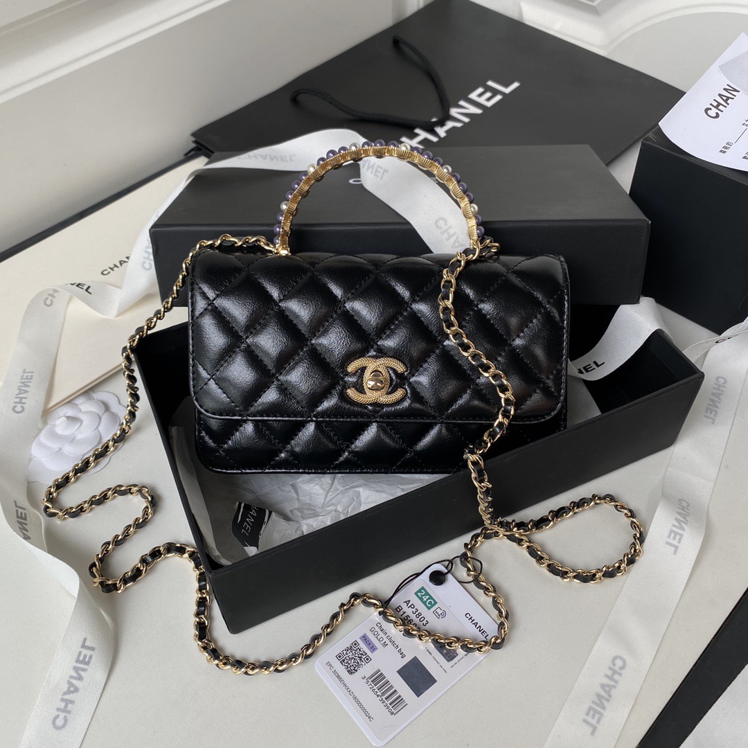 Chanel Crossbody Bag With Handle（10A Mirror Version）