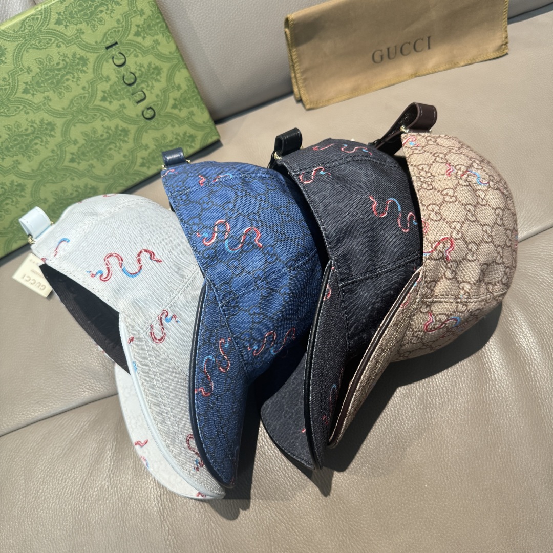 TOP GUCCI Baseball Hat - 4 Colors