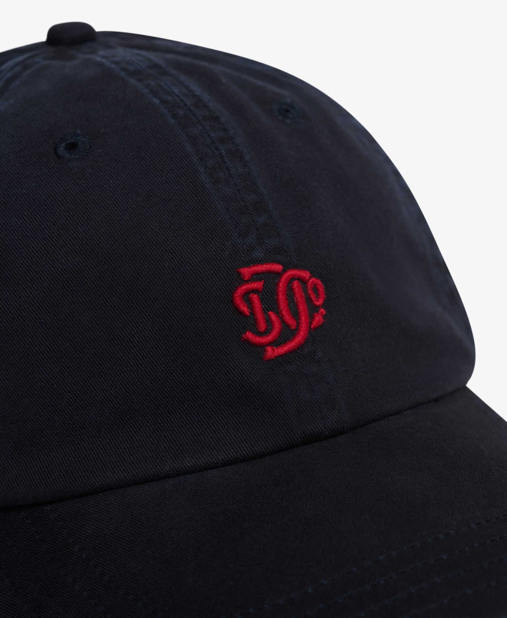 Monogram Embroidered Baseball Cap | Darkest Navy