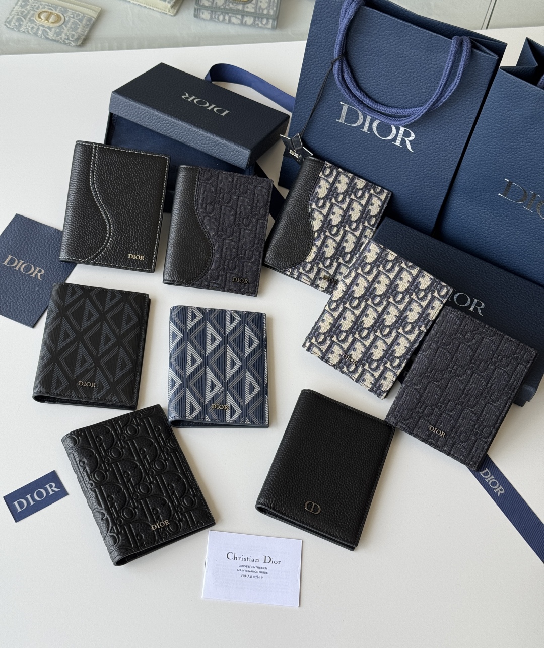 TOP Christian Dior Oblique Passport 10x13.3cm - 9 Colour