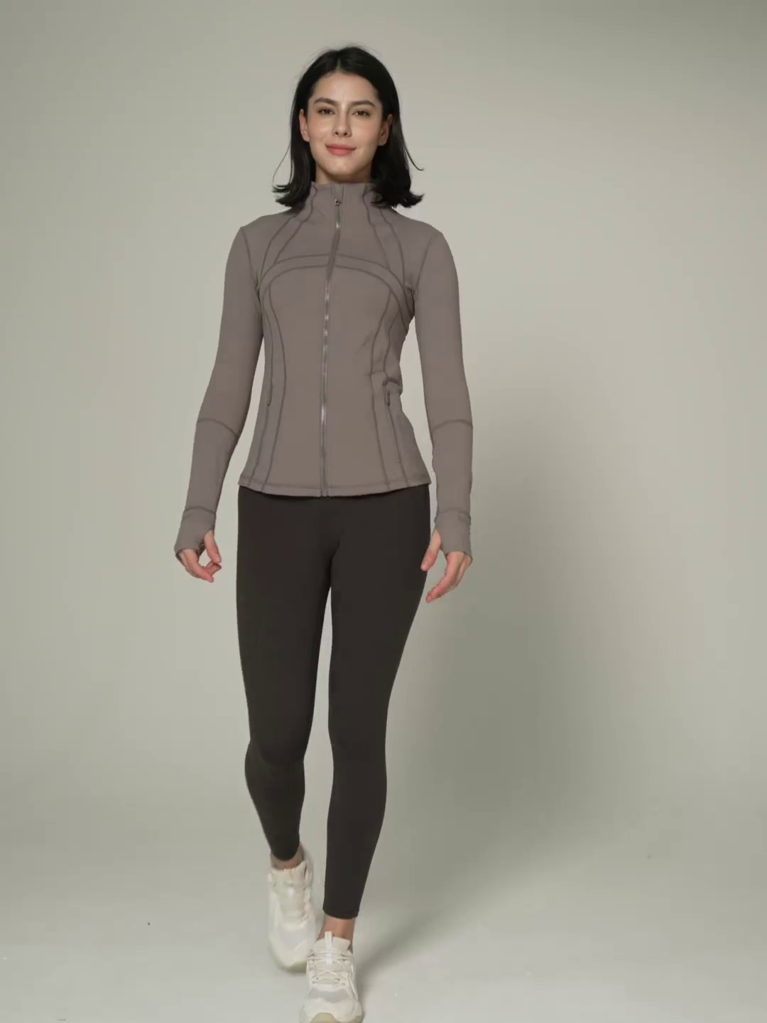 Lulu-Inspired Windproof Sports Jacket