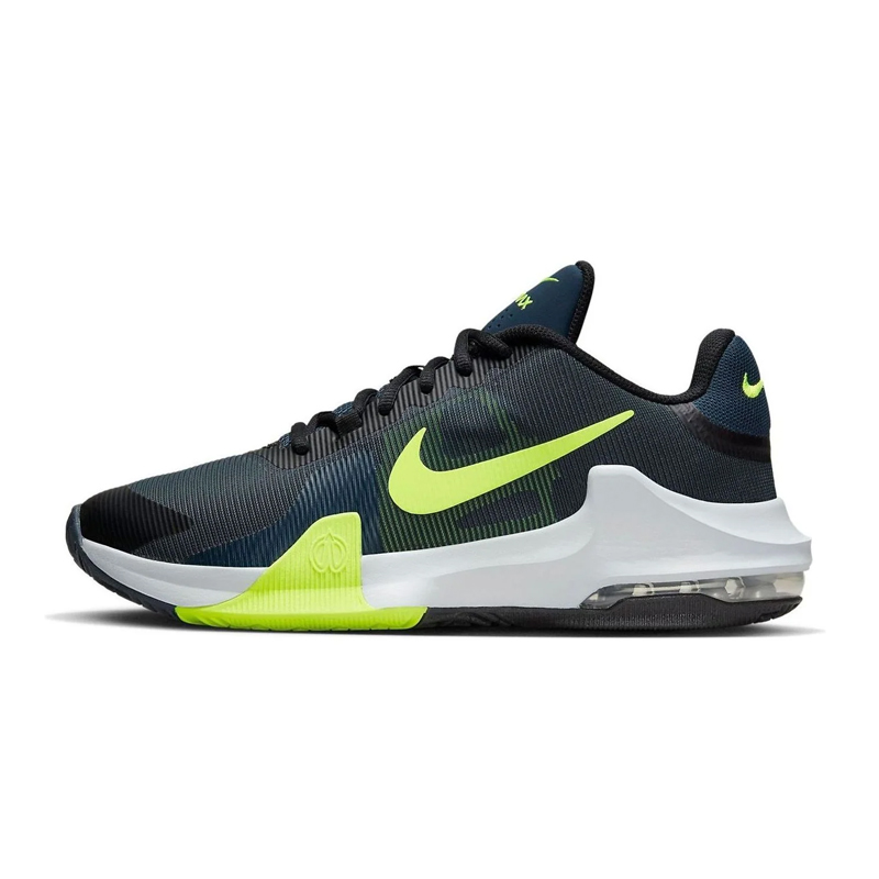 Nike Air Max Impact 4 Armory Navy Volt Sneakers For Men