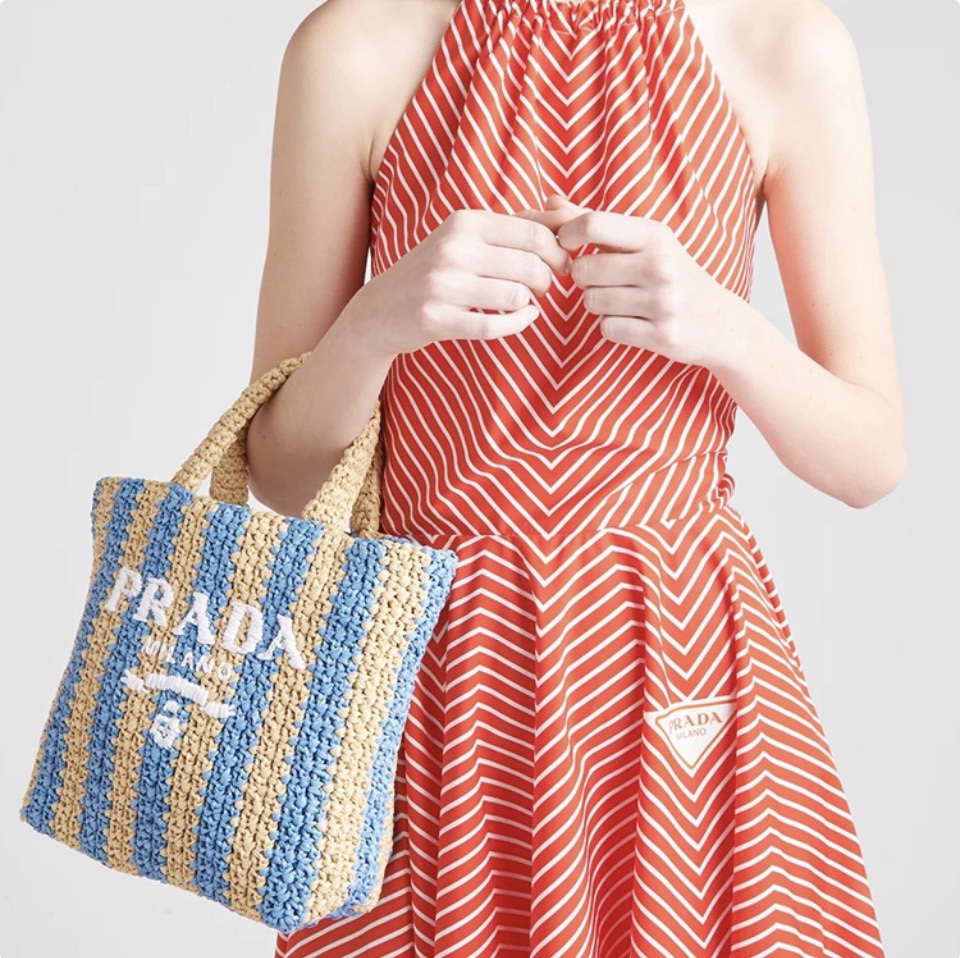 Prada Crochet Handbag（Replica）