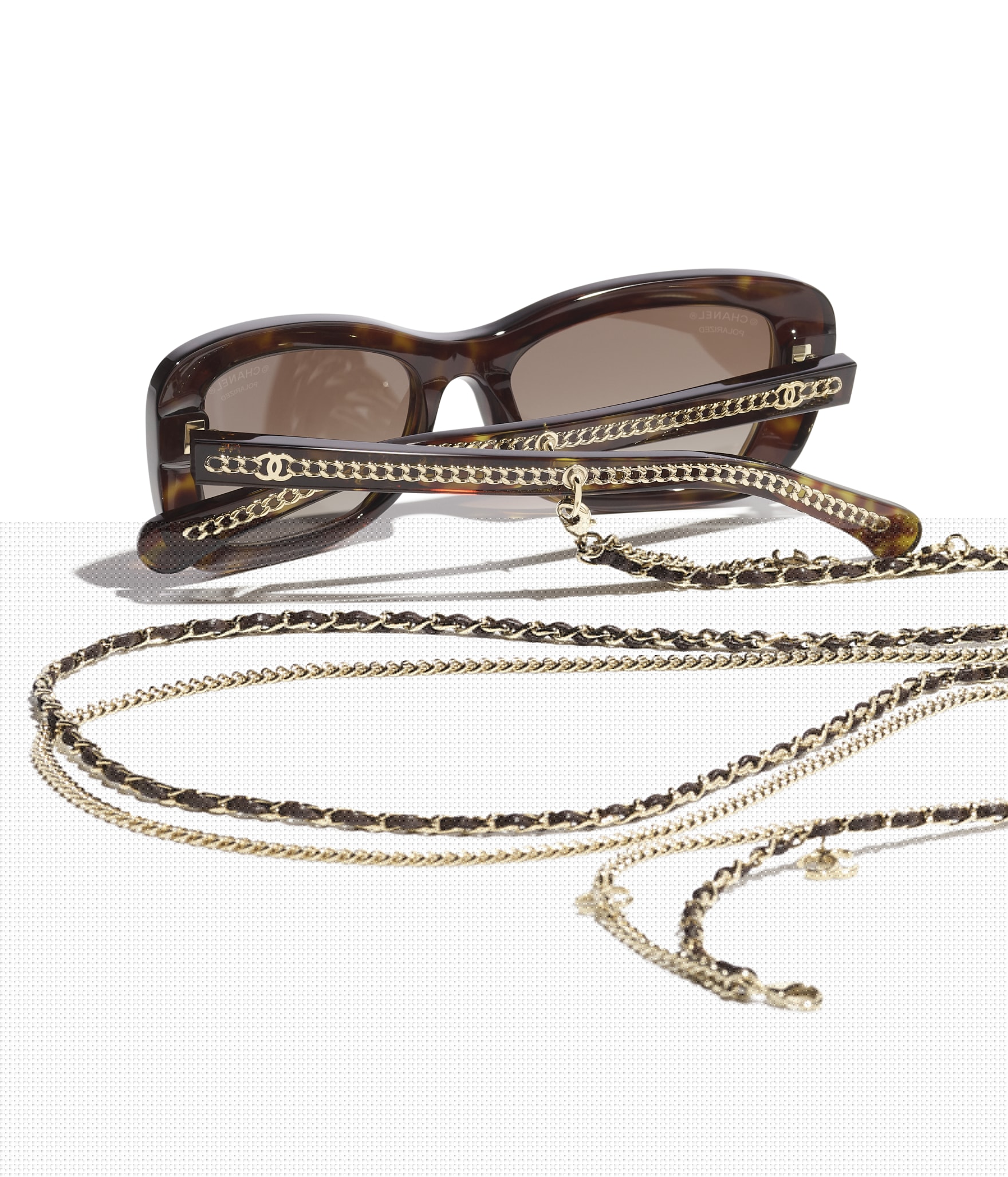 CHANEL Rectangle Sunglasses A71740X06074S