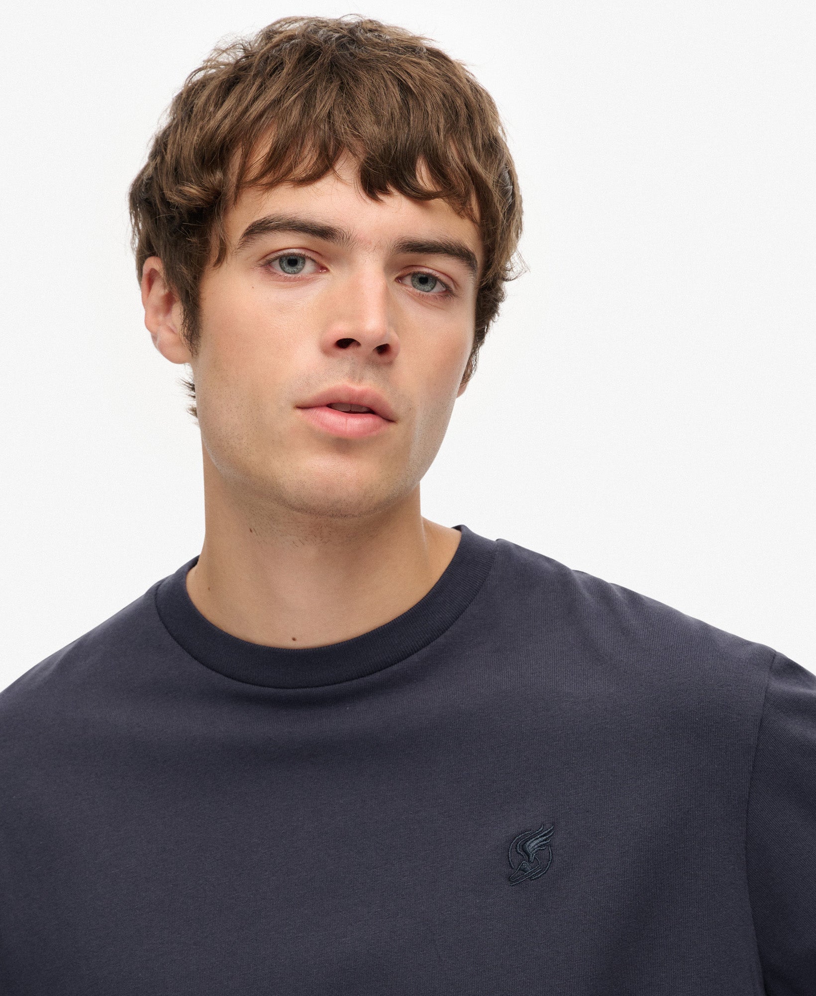 Blank Oversized Tee | Ebony