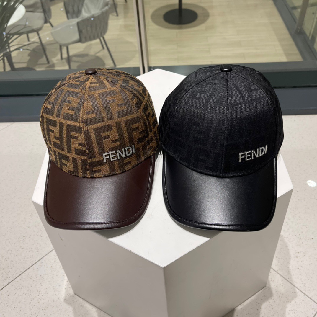 TOP FENDI Baseball Hat - 2 Colors