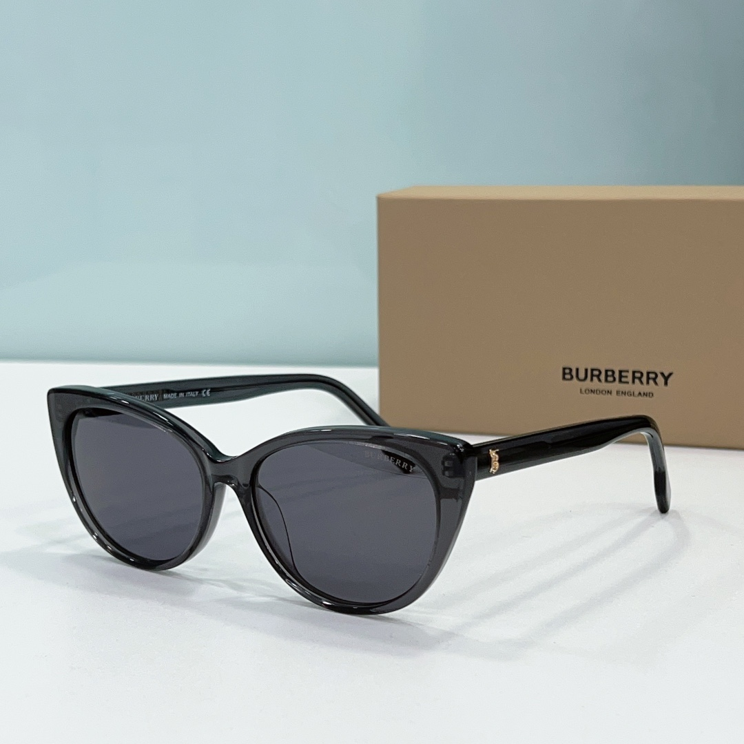 Buberry  Fashionable Cat-eye Sunglasses  Top quality （Replica）