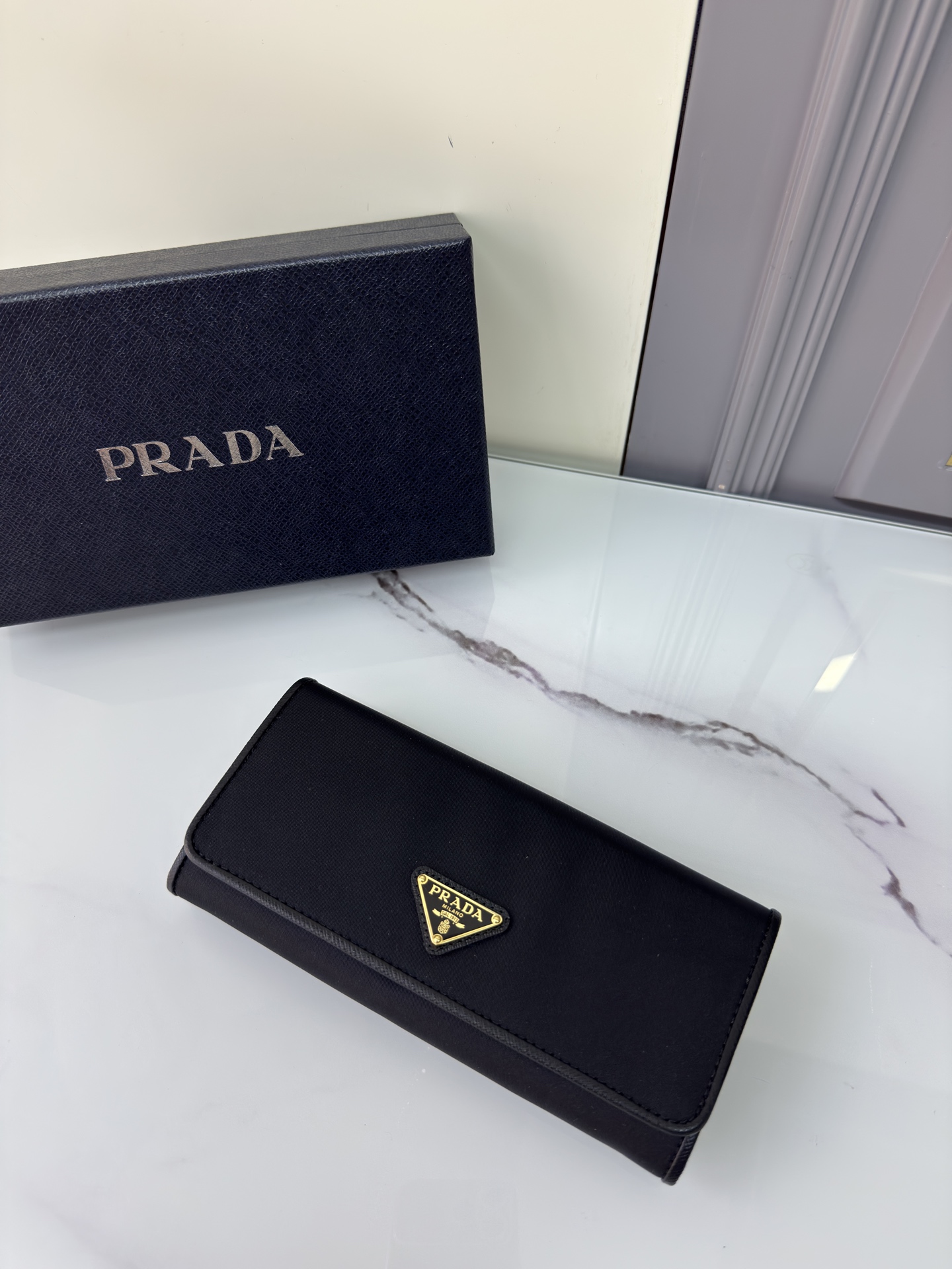 TOP PRADA Card Holder 18.7x9.5cm - 2Colors