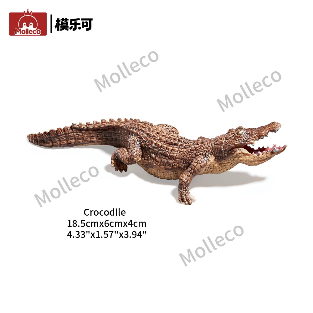 Molleco Animal Figure Toys for Kids and Children  crocodile CP032-1