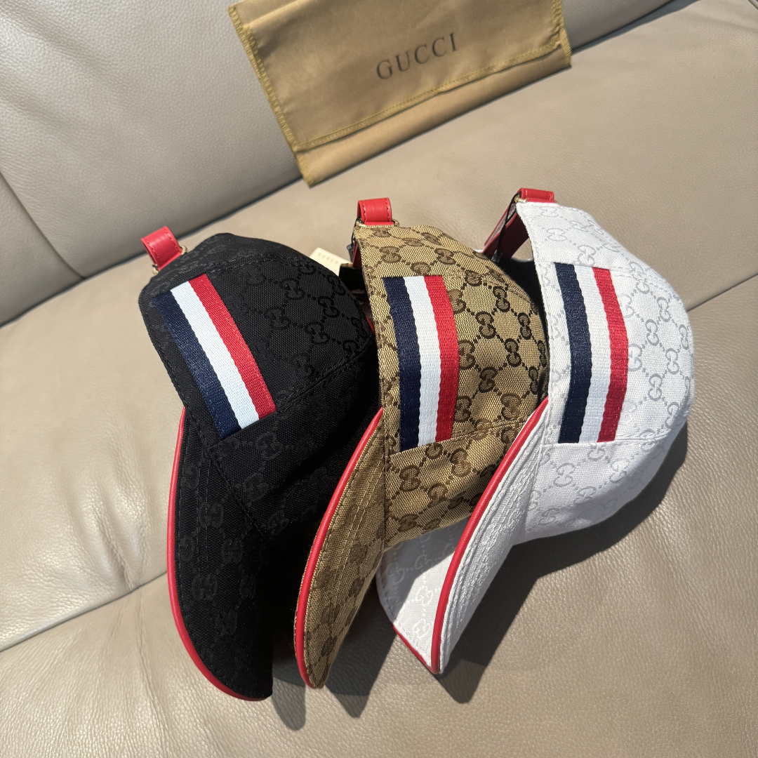 TOP GUCCI Classic Baseball Hat - 3 Colors