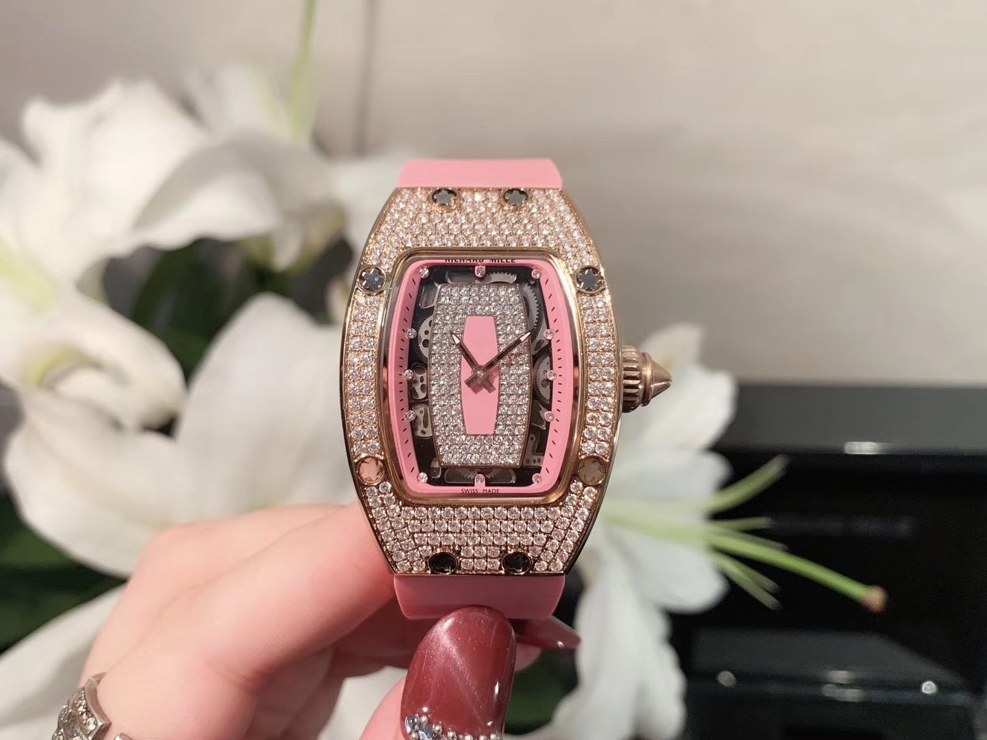 TOP Richard Mille RM007-1 45MM x 31MM Watch - 4 Color
