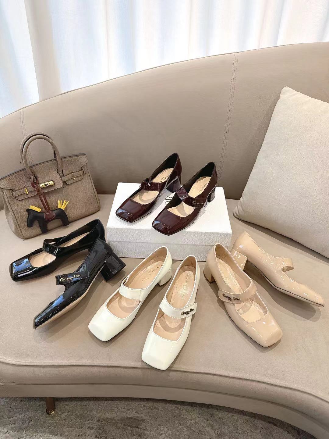 TOP Christian Dior Mary Jane Shoes - 4 Color