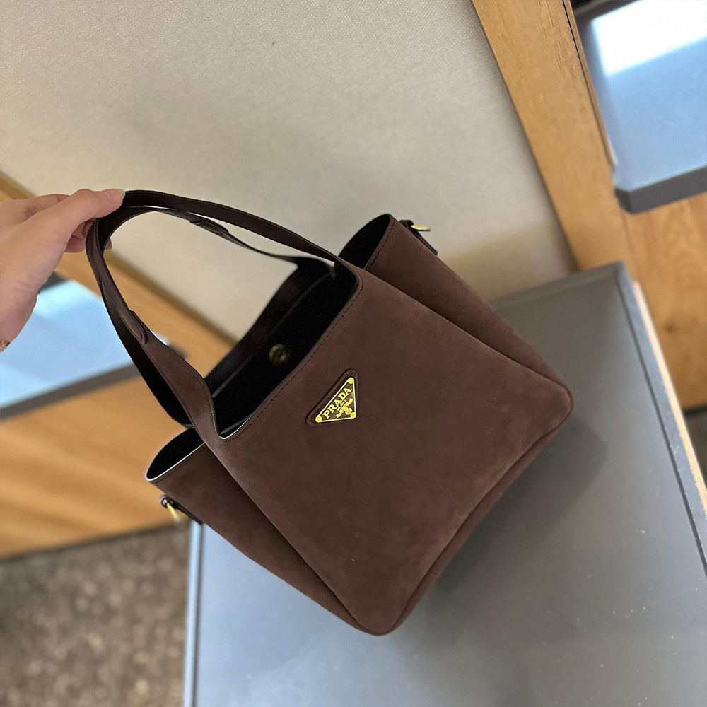 Prada Suede Mni Tote Ld44(Replica)